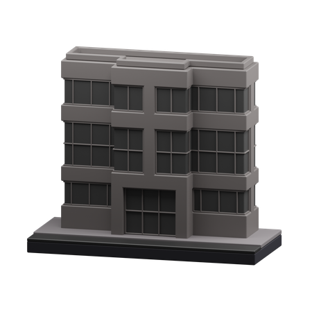 Building  3D Icon