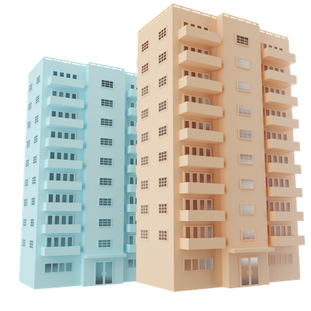 Building  3D Icon