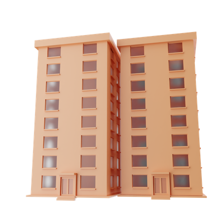 Building  3D Icon