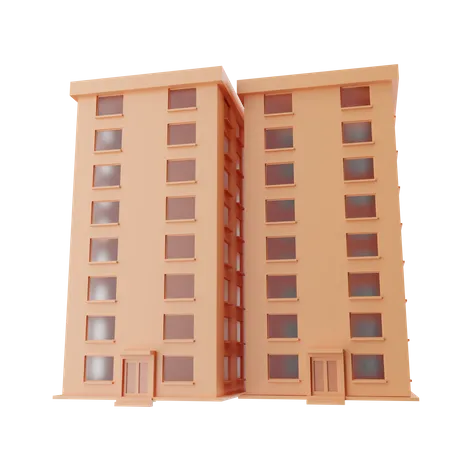 Building  3D Icon