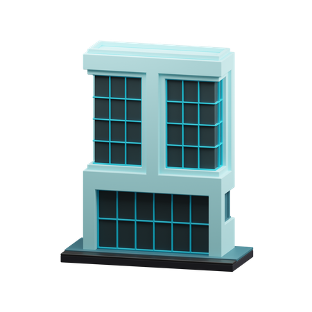 Building  3D Icon