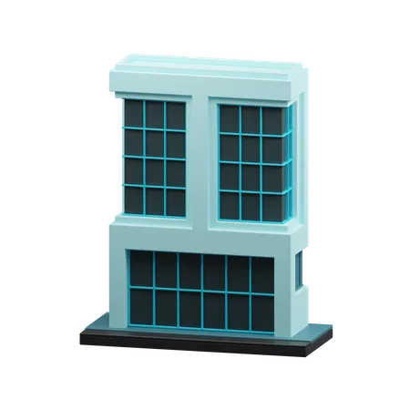 Building  3D Icon