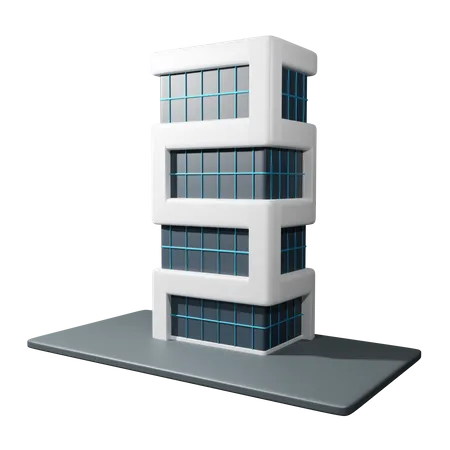 Building  3D Icon