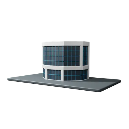 Building  3D Icon