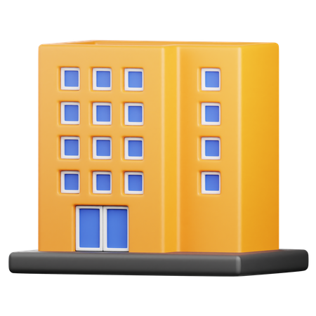 Building  3D Icon