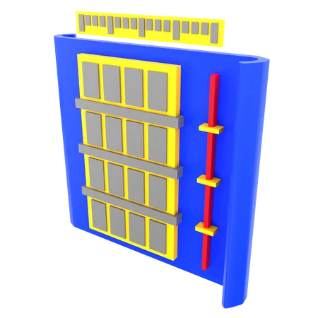 Building  3D Icon