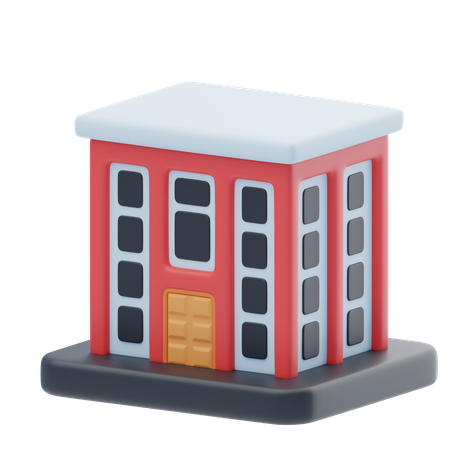 Building  3D Icon