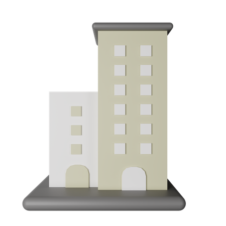 Building  3D Icon