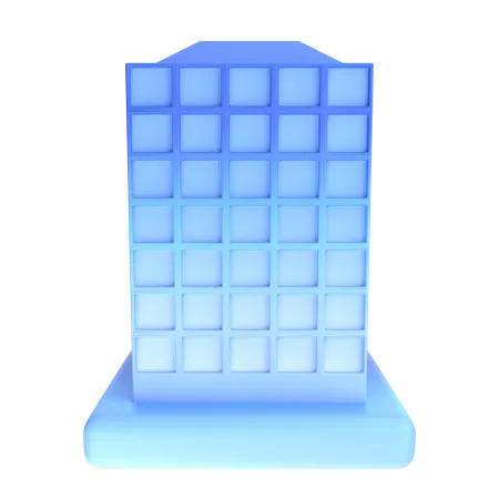 Building  3D Icon