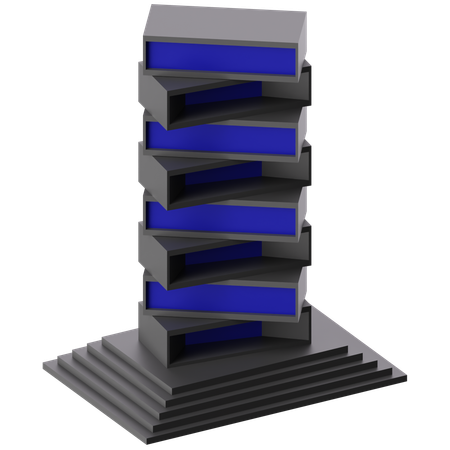 Building  3D Icon