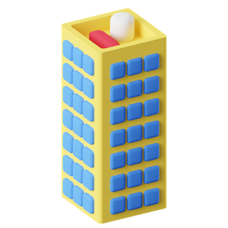 Building  3D Icon