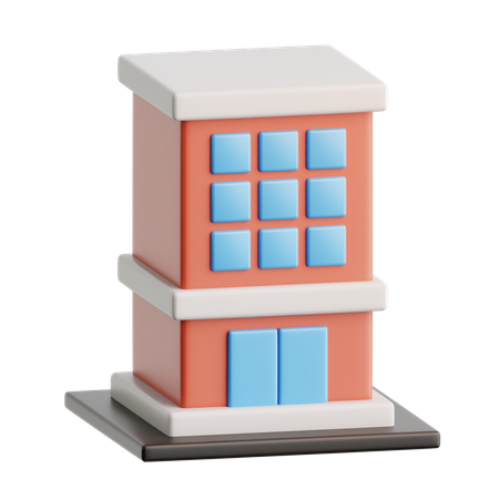 Building  3D Icon