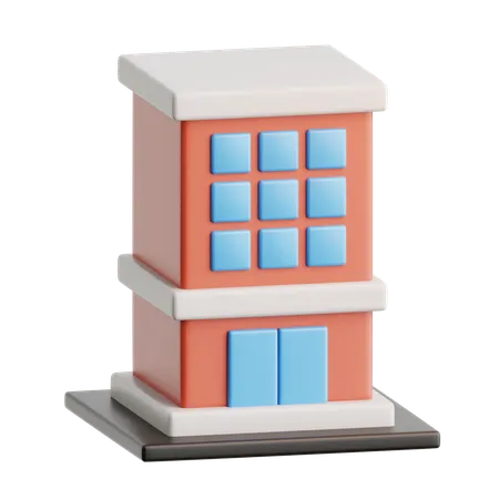 Building  3D Icon