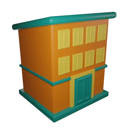 Building  3D Icon