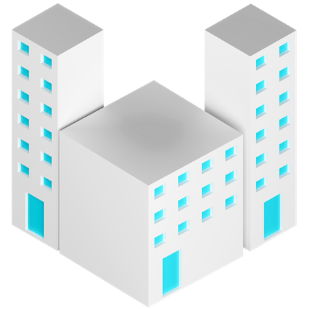 Building  3D Icon