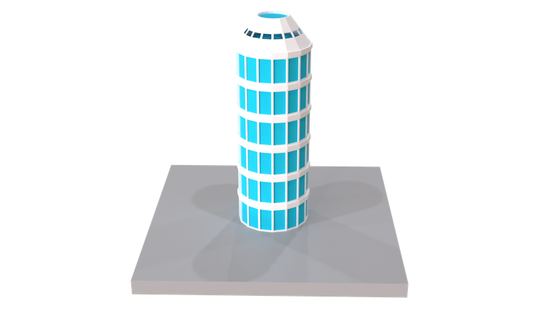 Building  3D Icon