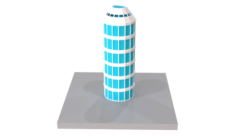 Building  3D Icon