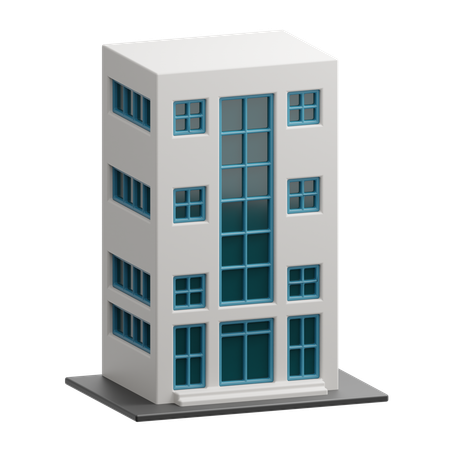Building  3D Icon