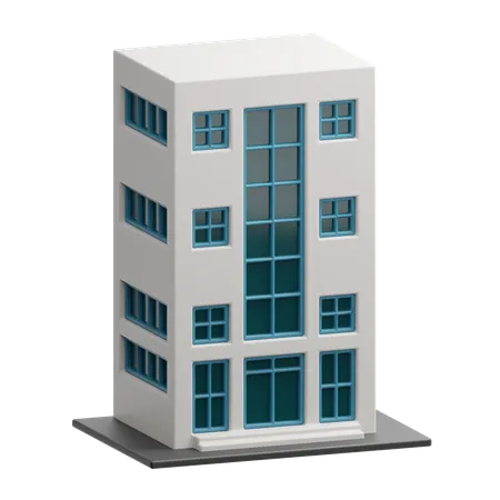 Building  3D Icon