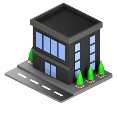 Building  3D Icon