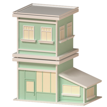 Building  3D Icon