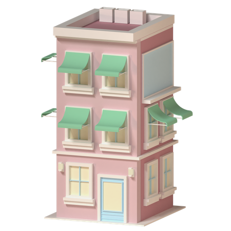 Building  3D Icon