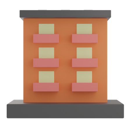 Building  3D Illustration