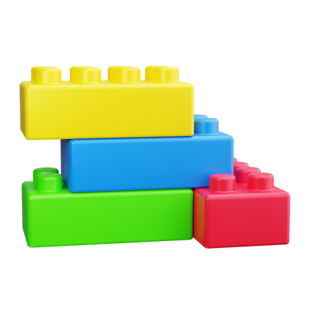 Building Block  3D Icon