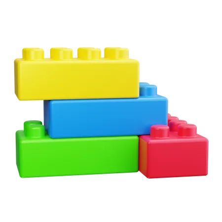 Building Block  3D Icon