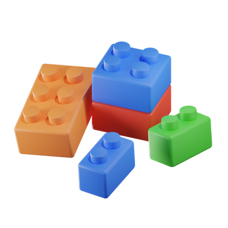 Building Blocks  3D Icon