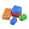 building block 3d illustration