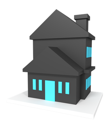 Building house  3D Icon