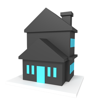 Building house  3D Icon