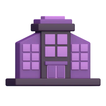 Building Insurance  3D Icon