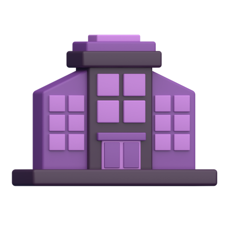 Building Insurance  3D Icon