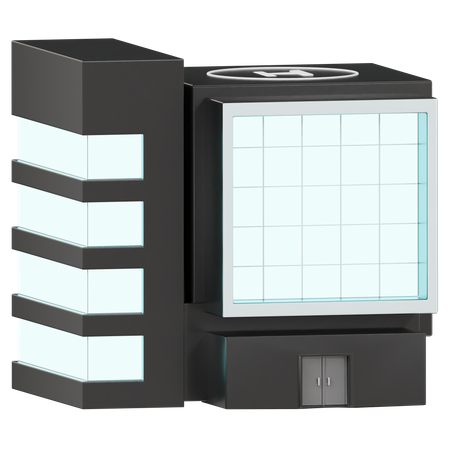 Building Office  3D Icon