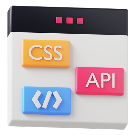 Building Website  3D Icon