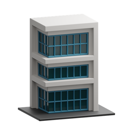 Built Structure  3D Icon