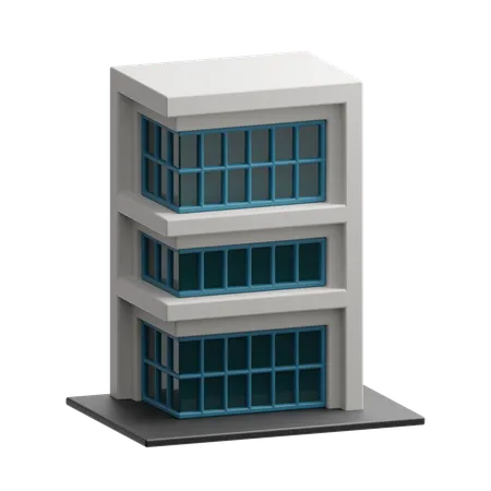 Built Structure  3D Icon