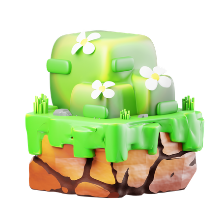 Buisson  3D Icon