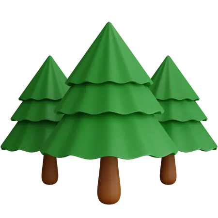 Arbre de brousse  3D Icon