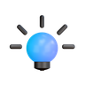 3d bulb emoji