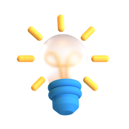 Bulb  3D Icon