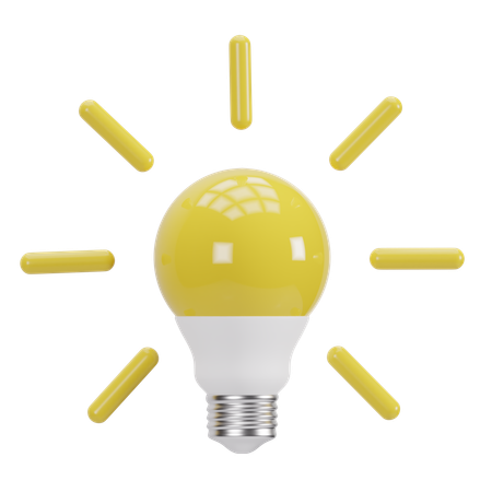 Bulb  3D Icon