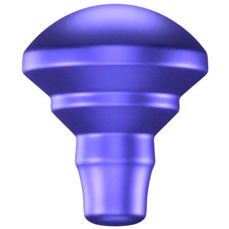 Bulb Abstract Shape  3D Icon