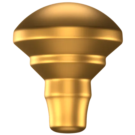 Bulb Abstract Shape  3D Icon