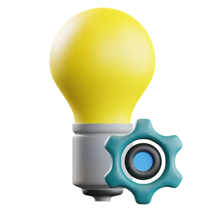 Bulb Setting  3D Icon