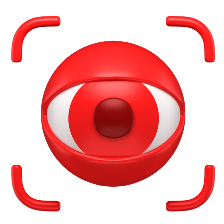 Bulbo oculare  3D Icon