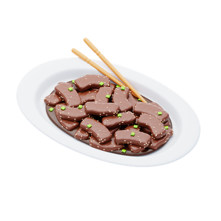 Bulgogi  3D Icon