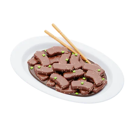 Bulgogi  3D Icon